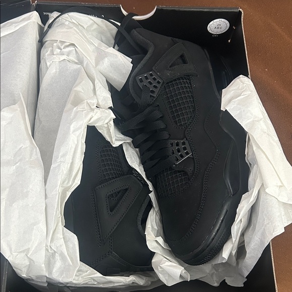 BRAND NEW Black cat Jordan 4